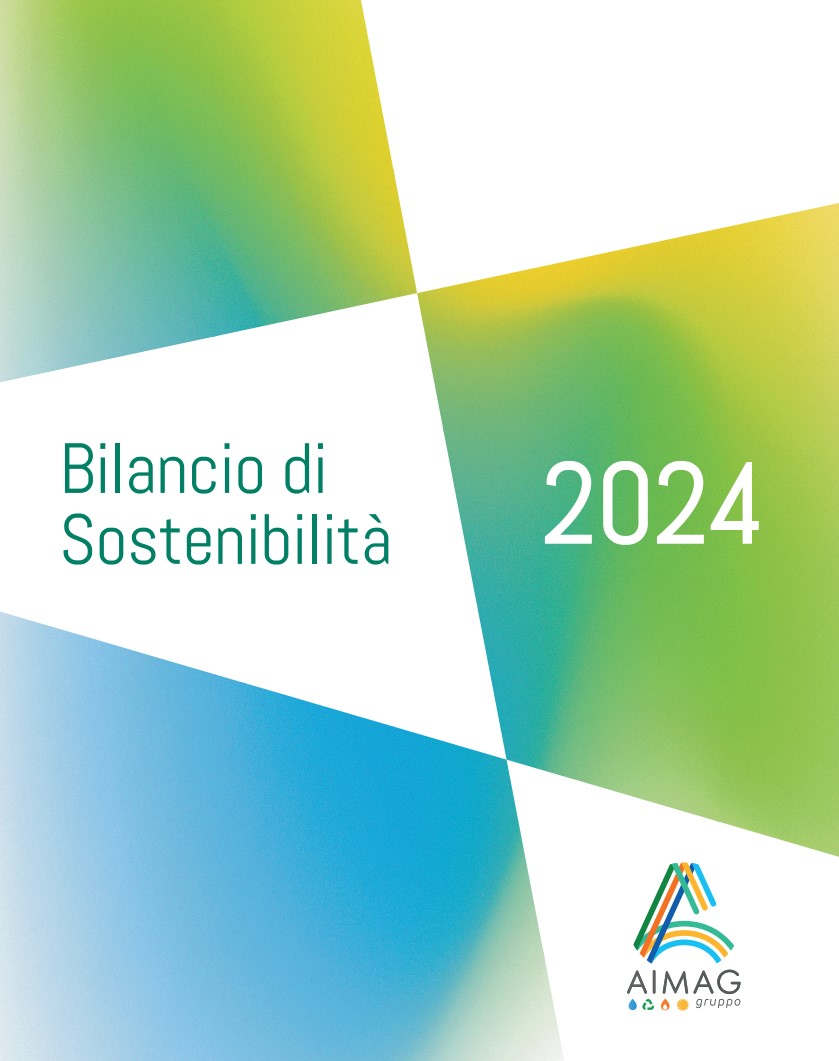 Copertina del Bilancio di Sostenibilità 2024
